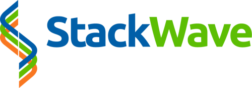 A StackWave logo that is used for our Laboratory Information Management System (LIMS), our Electronic Laboratory Notebook (ELN), our Scientific Data Management System (SDMS), and our custom laboratory software development.